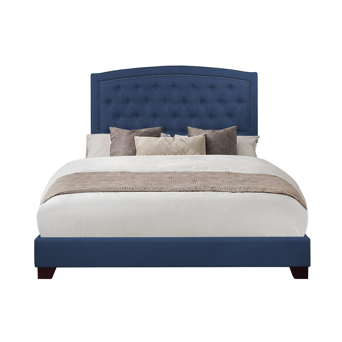 SH275FBLU-1 FULL BED W/BLUE FABRIC