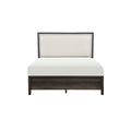 SH2105-1* QUEEN UPHL BED W/ LED