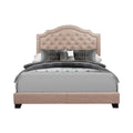 SH255KBGE-1 KING BED W/BEIGE FABRIC