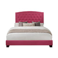 SH275KPNK-1 KING BED W/PINK FABRIC