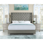 SH228K-1* UPHL PU EK BED, SILVER