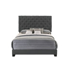 SH278FDGR-1 FULL BED W/DARK GREY FABRIC
