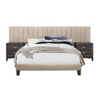 SH281BGE-1*PN QUEEN WALL BED WITH 2 PANELS, BEIGE