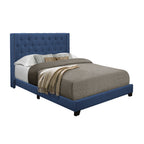 SH215FBLU-1 FULL BED W/BLUE FABRIC