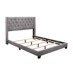 SH215KGRY-1 KING BED W/GREY FABRIC