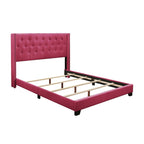 SH215KPNK-1 KING BED W/PINK FABRIC