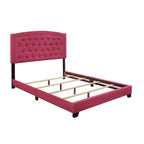 SH275KPNK-1 KING BED W/PINK FABRIC