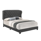 SH279FDGR-1 FULL BED W/DARK GREY FABRIC