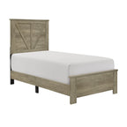 SH2214T-1 TWIN BED W/4 SLATS