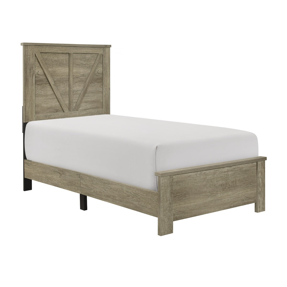 SH2214T-1 TWIN BED W/4 SLATS