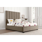 SH225BRN-1* UPHL QUEEN BED