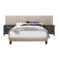 SH281KBGE-1*PN KING WALL BED WITH 2 PANELS, BEIGE