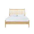 SH2225F-1 FULL SPINDLE WOOD BED, NATURAL FINISH