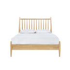 SH2225F-1 FULL SPINDLE WOOD BED, NATURAL FINISH