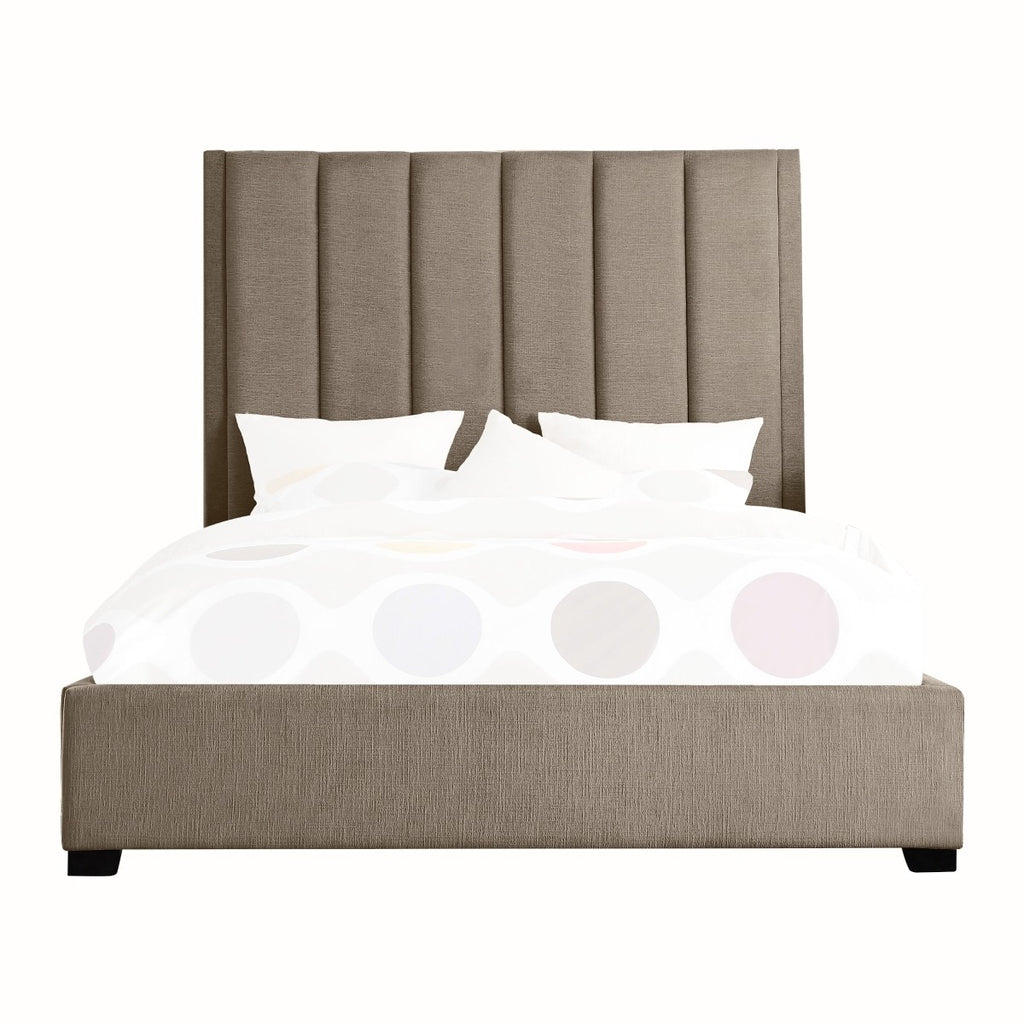 SH225BRN-1* UPHL QUEEN BED