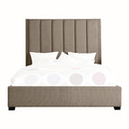 SH225BRN-1* UPHL QUEEN BED