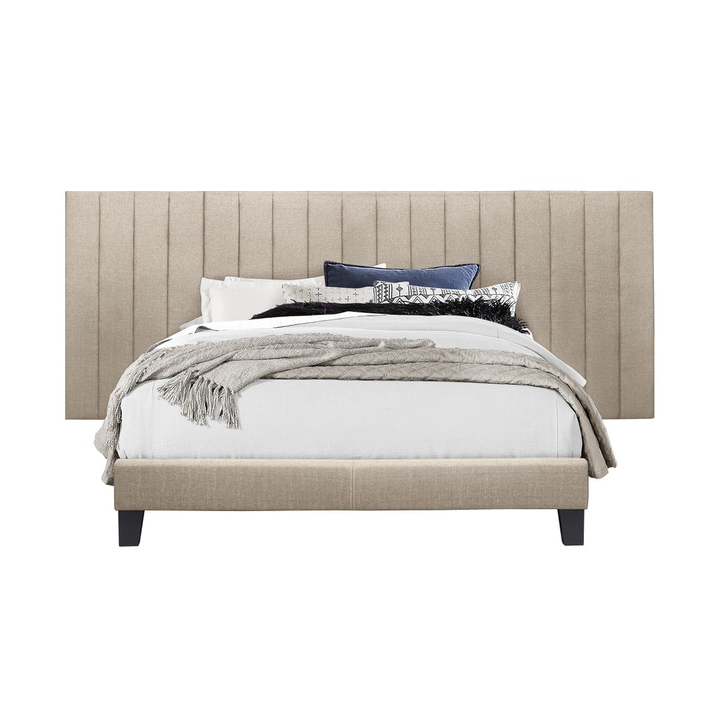 SH281BGE-1*PN QUEEN WALL BED WITH 2 PANELS, BEIGE