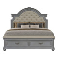 SH2318GY-1* QUEEN BED