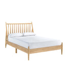 SH2225F-1 FULL SPINDLE WOOD BED, NATURAL FINISH