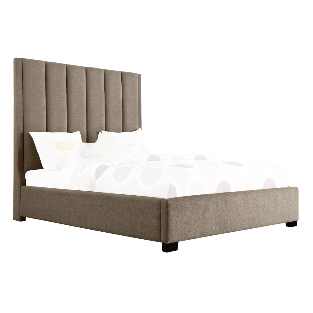 SH225BRN-1* UPHL QUEEN BED