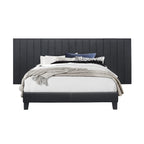 SH281KDGR-1*PN KING WALL BED WITH 2 PANELS, DARK GRAY