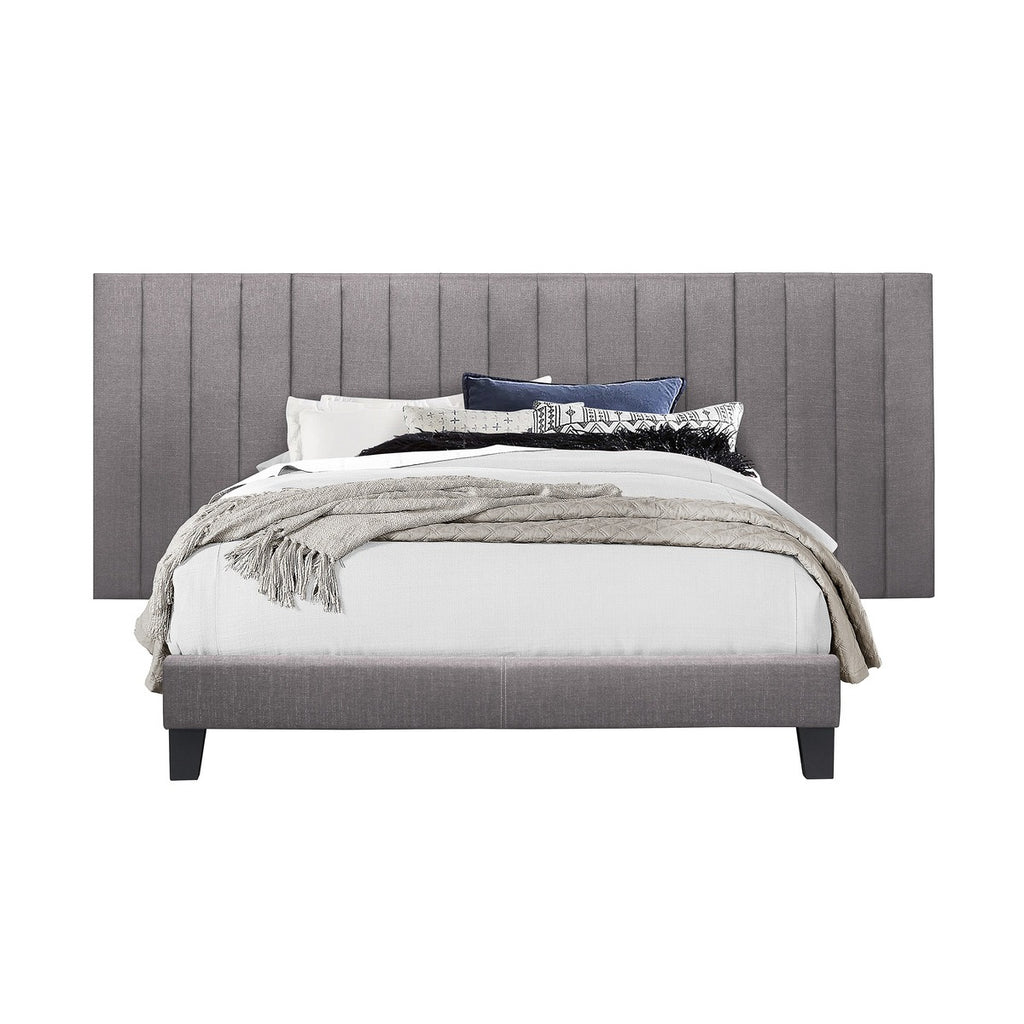 SH281GRY-1*PN QUEEN WALL BED WITH 2 PANELS, GRAY