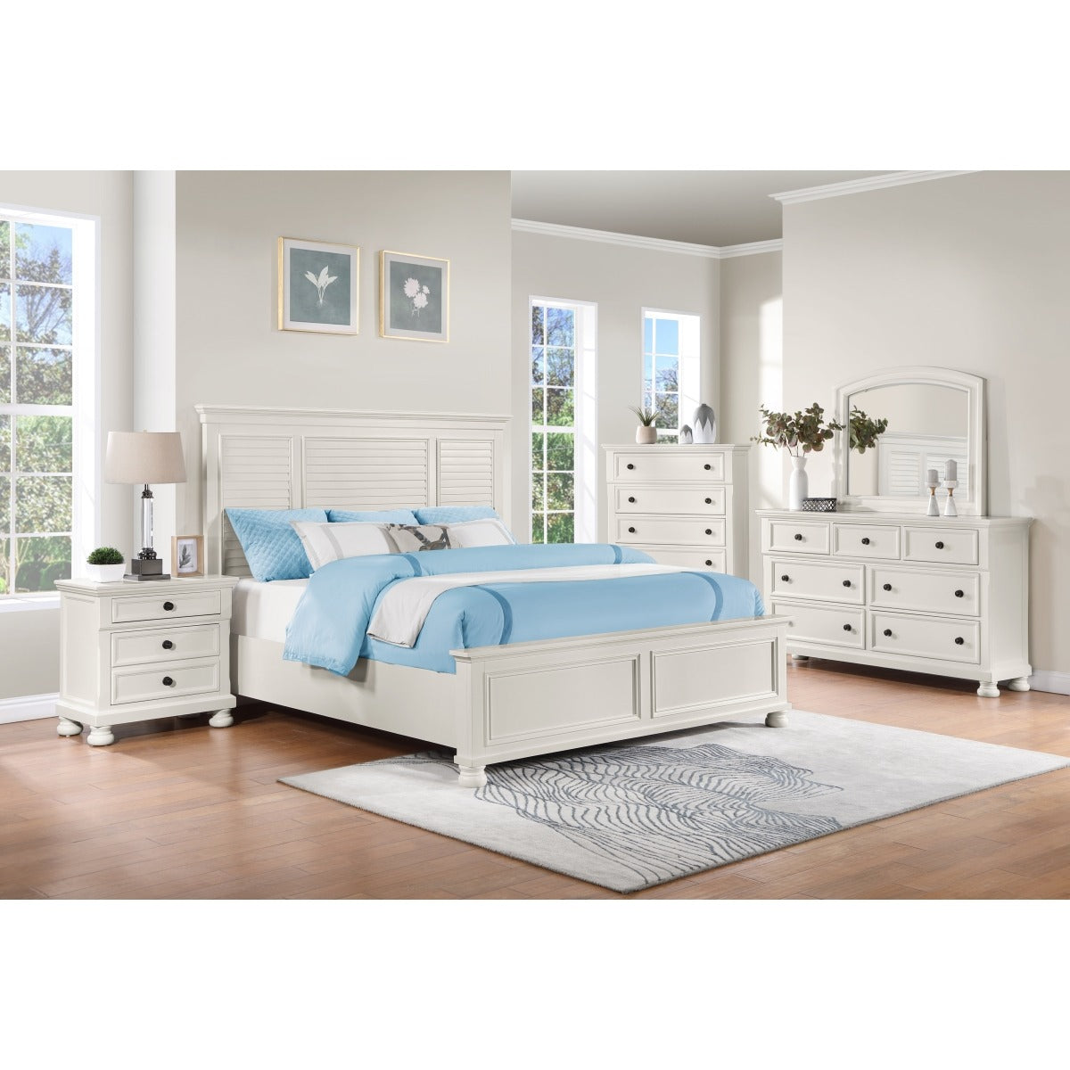 1714NWK-1EK* KING PANEL BED