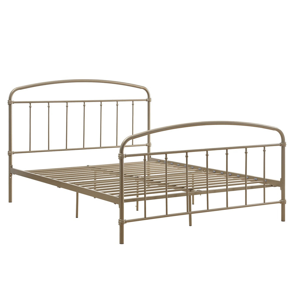 SH2016GD-1 QUEEN BED, GOLDEN