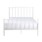 SH2017WH-1 QUEEN SIZE METAL BED, WHITE