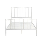 SH2017WHF-1 FULL SIZE METAL BED, WHITE