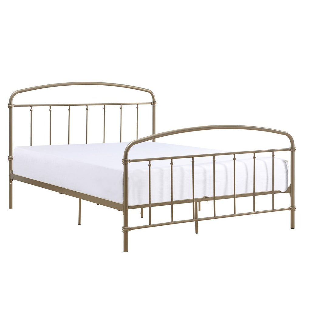 SH2016GD-1 QUEEN BED, GOLDEN