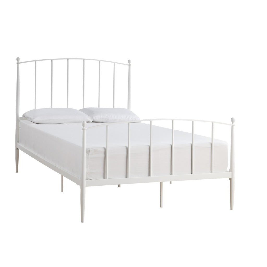 SH2017WHF-1 FULL SIZE METAL BED, WHITE