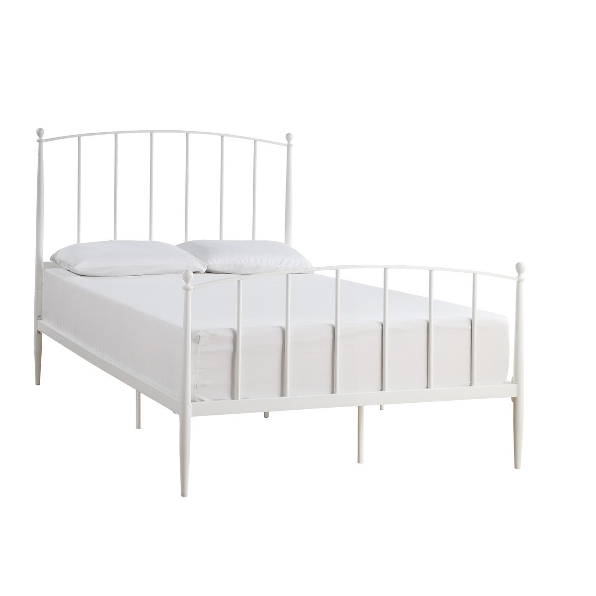 SH2017WHF-1 FULL SIZE METAL BED, WHITE