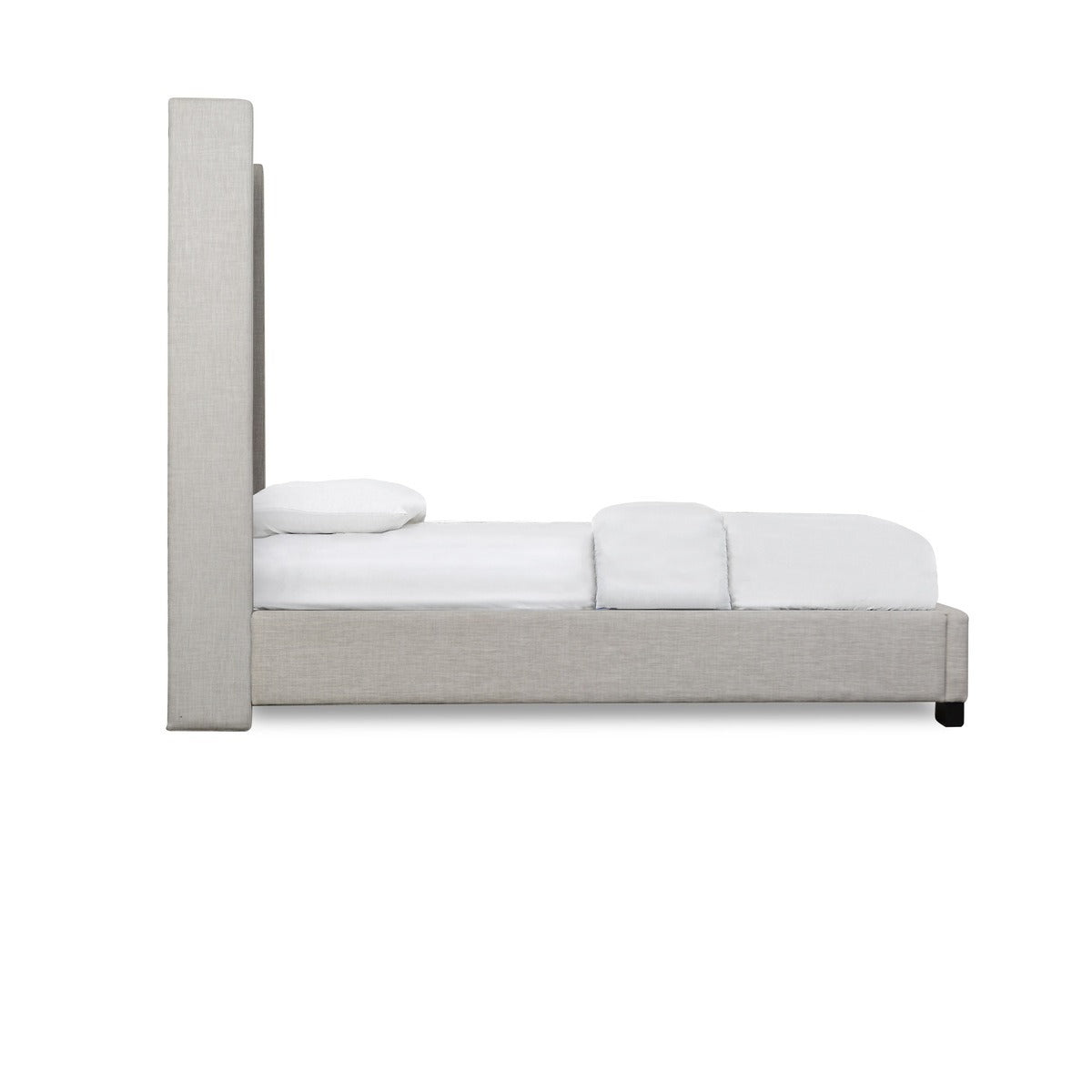 SH229NGRYK-1EK KING BED WITH GRAY FABRIC