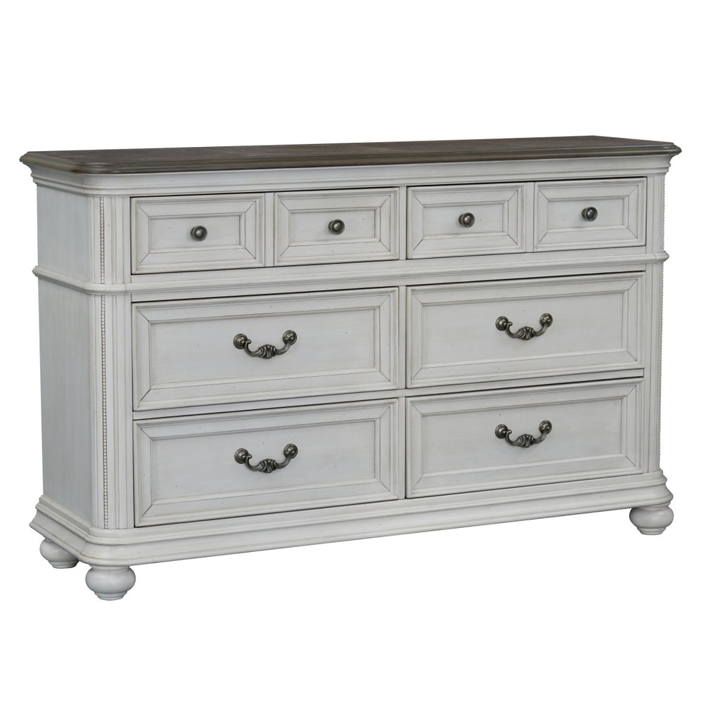 SH2318WH-5 DRESSER, WHITE