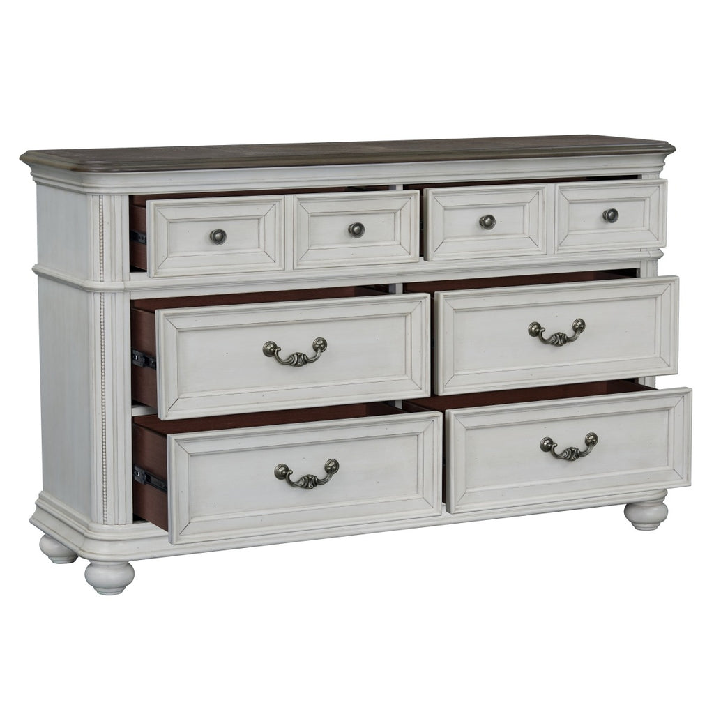 SH2318WH-5 DRESSER, WHITE