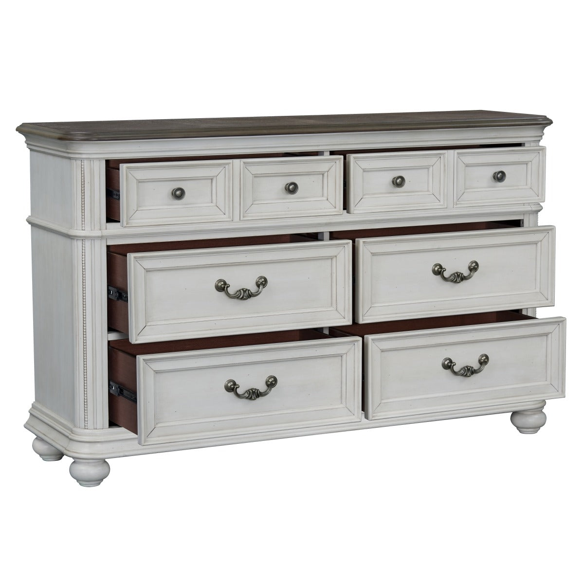 SH2318WH-5 DRESSER, WHITE