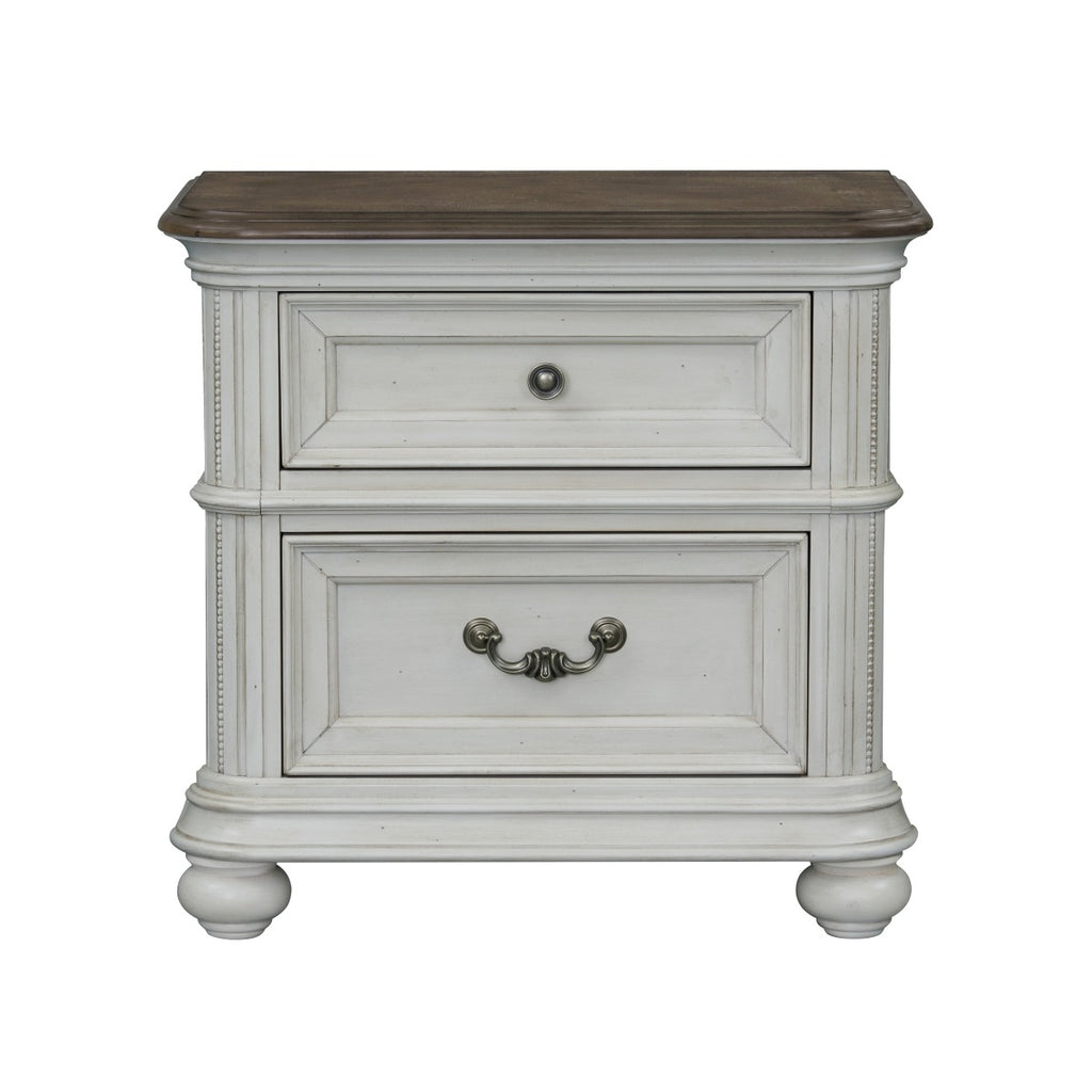 SH2318WH-4 NIGHT STAND WITH USB +C, WHITE