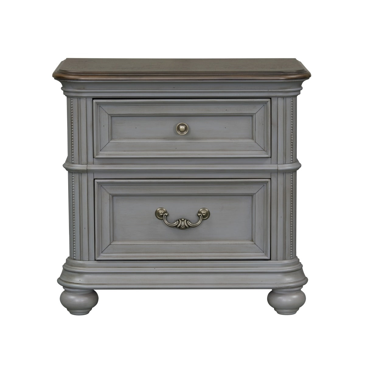 SH2318GY-4 NIGHT STAND WITH USB +C, GRAY