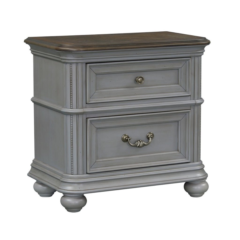 SH2318GY-4 NIGHT STAND WITH USB +C, GRAY