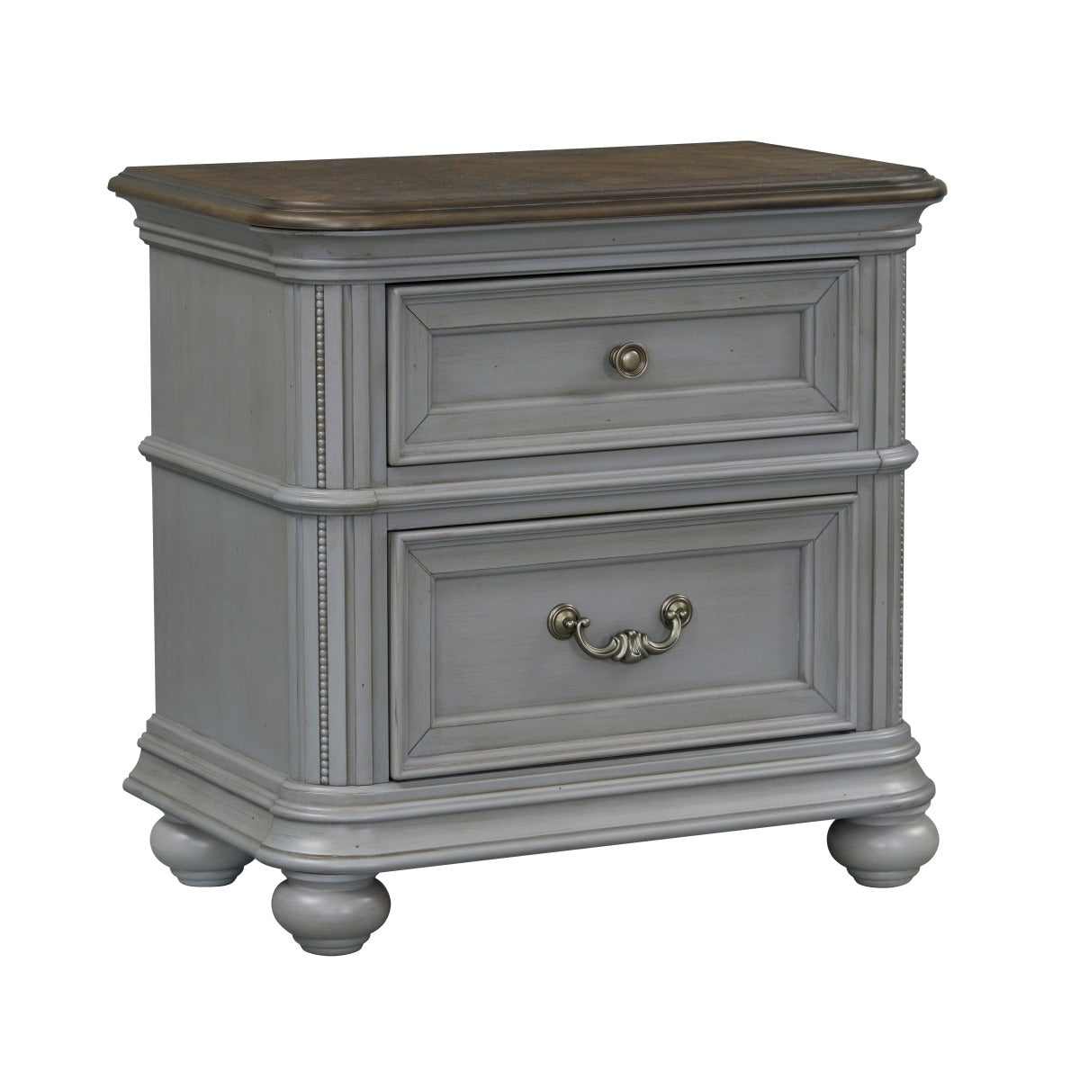 SH2318GY-4 NIGHT STAND WITH USB +C, GRAY