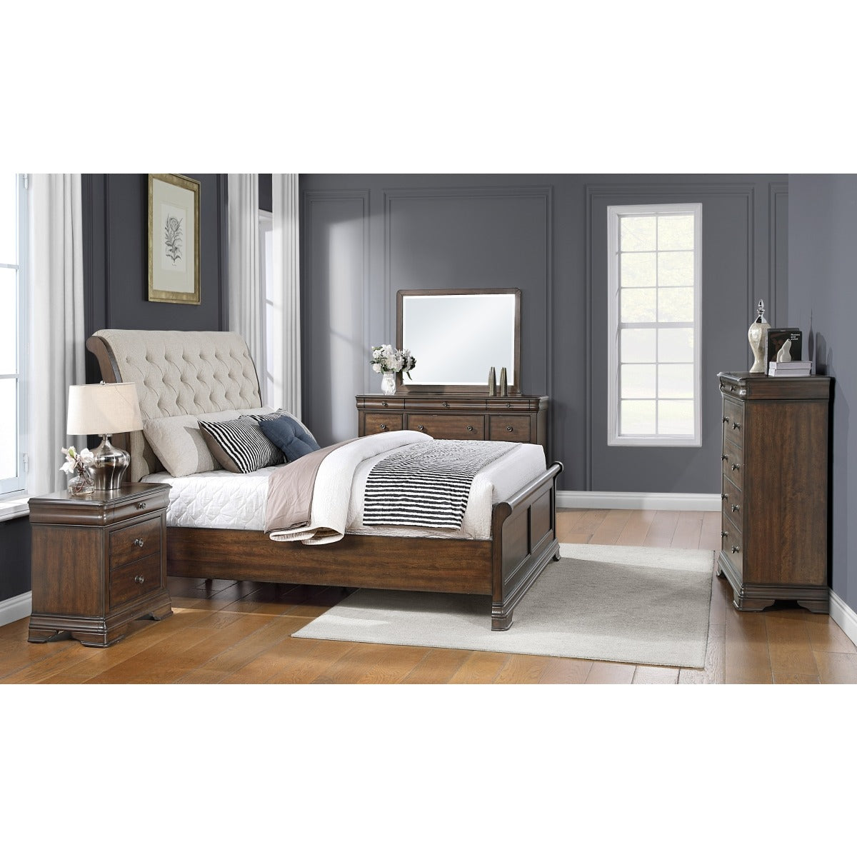 SH2859N-1* QUEEN BED