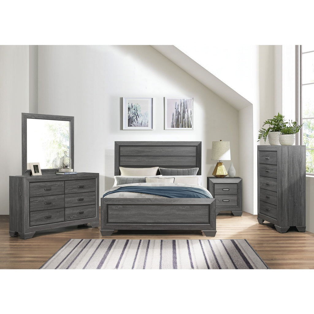 1904KGY-1EK* Eastern King Bed