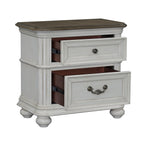 SH2318WH-4 NIGHT STAND WITH USB +C, WHITE