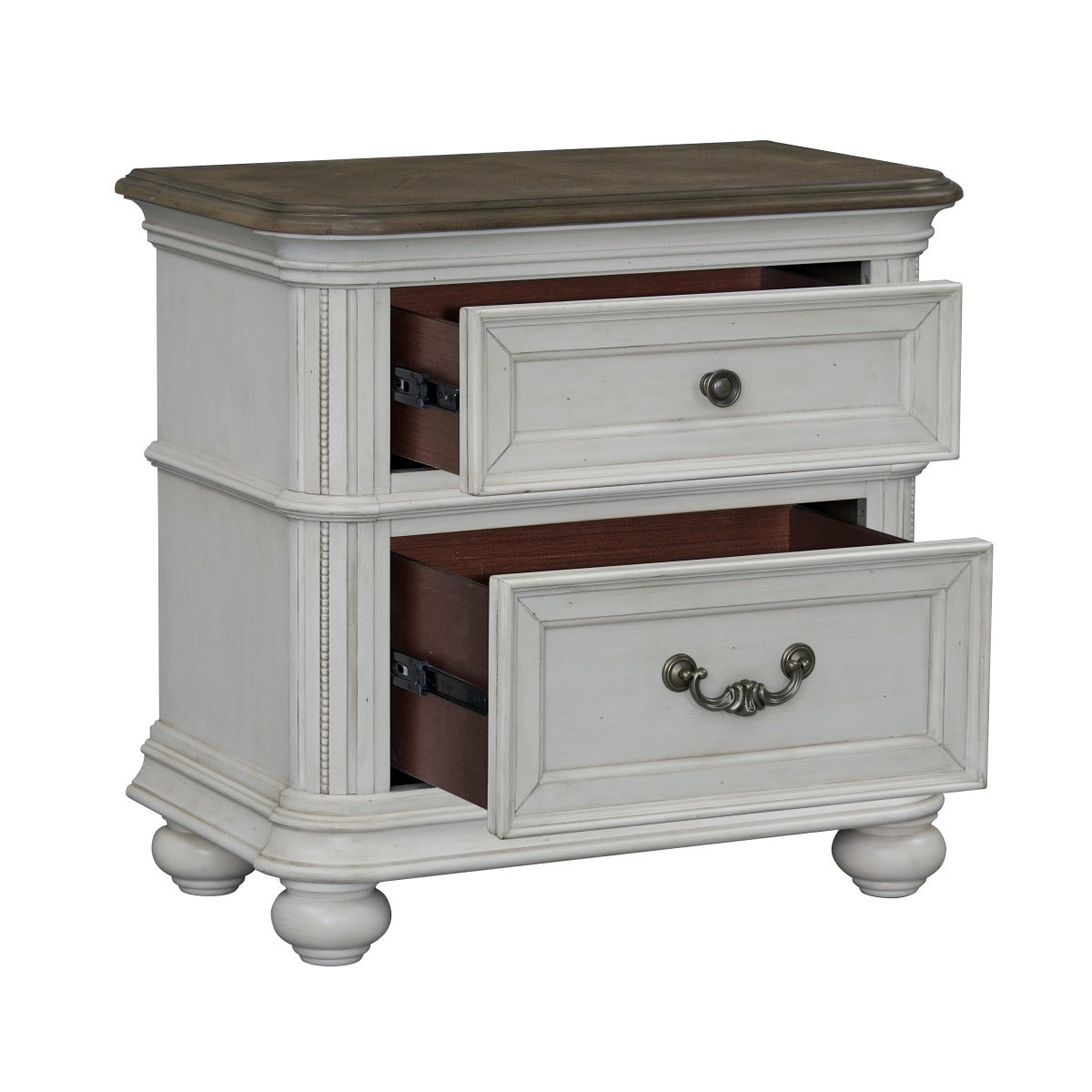 SH2318WH-4 NIGHT STAND WITH USB +C, WHITE