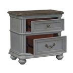 SH2318GY-4 NIGHT STAND WITH USB +C, GRAY