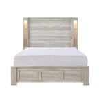 SH2525K-1EK* EK BED, LED LIGHTS AND OPEN SHELVES