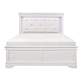1556WK-1EK* Eastern King Bed with LED Lighting