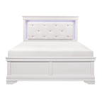 1556WK-1EK* Eastern King Bed with LED Lighting