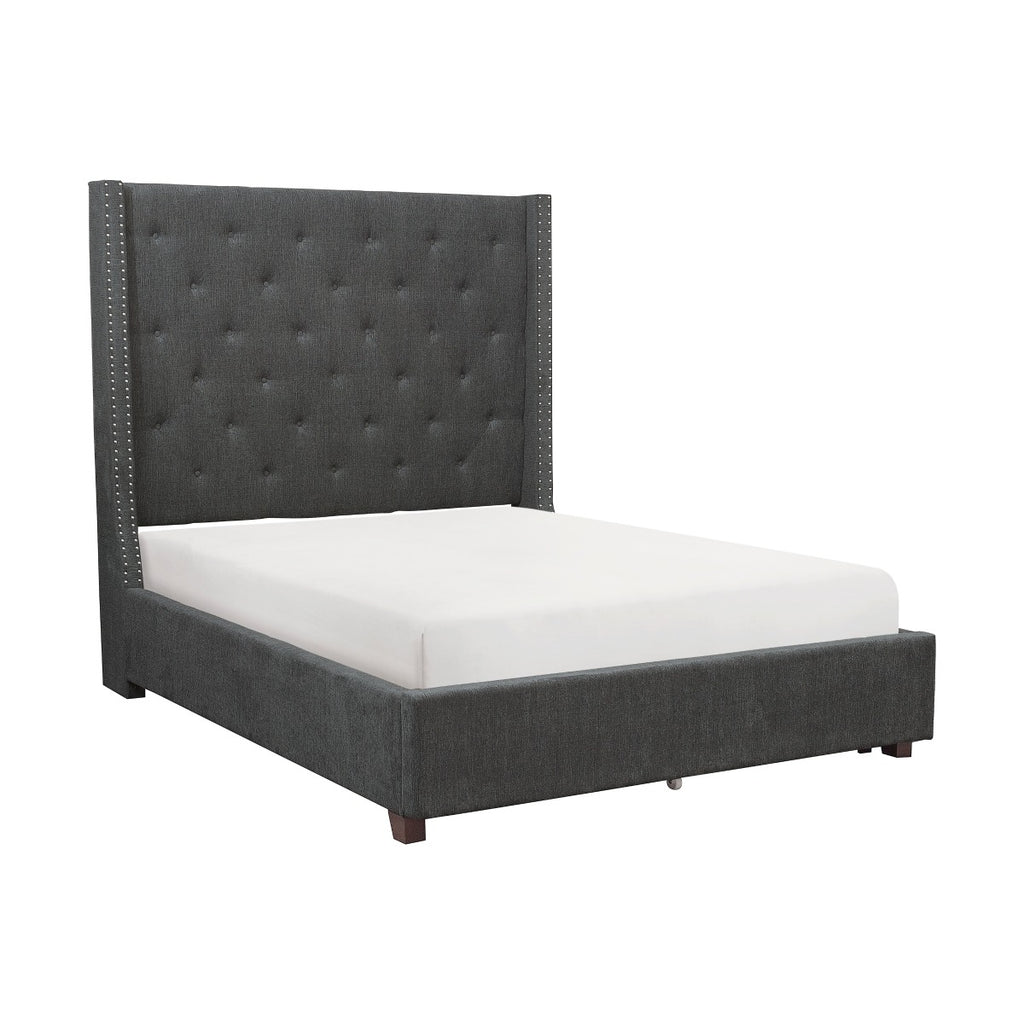 5877KGY-1EK* Eastern King Platform Bed